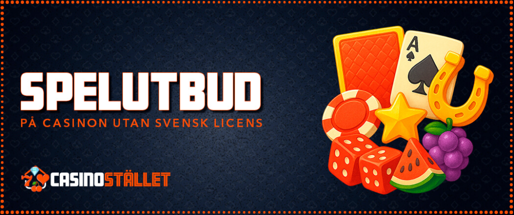 Spelutbud på casinon utan spelpaus